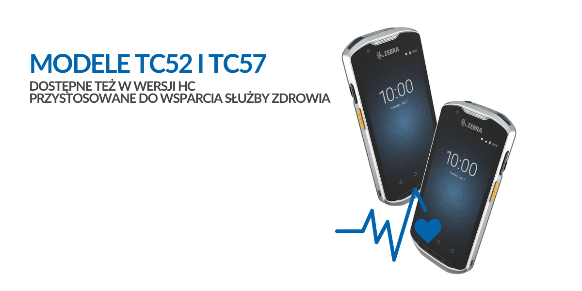 Terminale mobilne ZEBRA TC52, TC57 - omówienie modeli